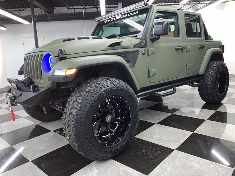 2018 Jeep Wrangler Unlimited Kevlar Olive Drab Abrams Edition Lifted In ...