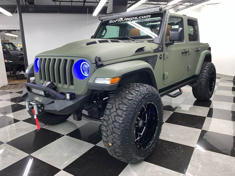 2018 Jeep Wrangler Unlimited Kevlar Olive Drab Abrams Edition Lifted In ...