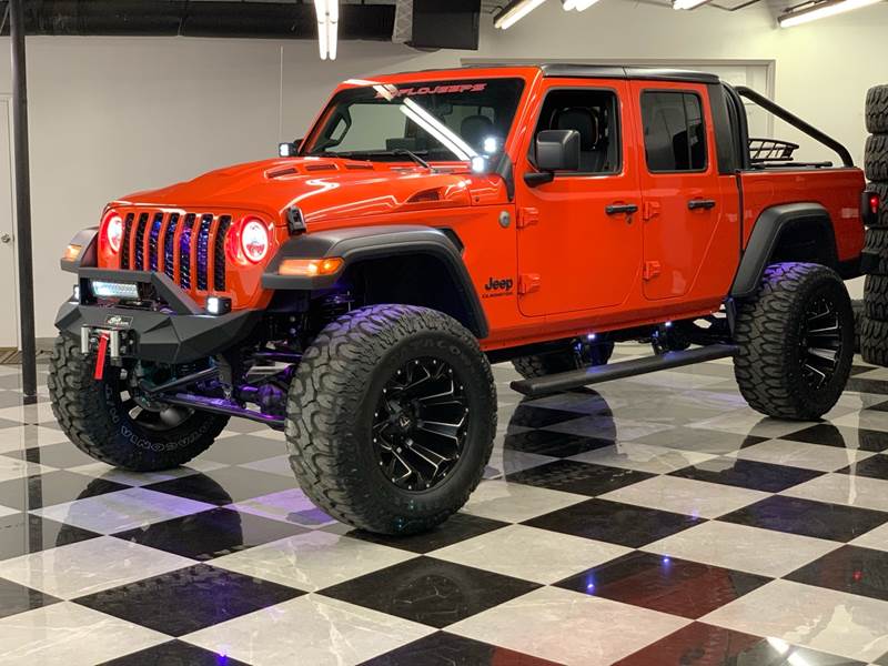 2020 Jeep Gladiator Custom Lifted Leather Gladiator Tech Package In