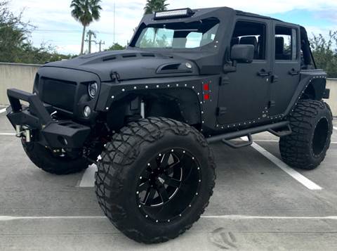 2016 Jeep Wrangler Unlimited 4x4 Black Bear 4dr SUV In Fort Lauderdale ...