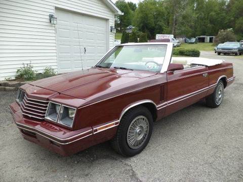 1983 Dodge 400 for sale at STARRY'S AUTO SALES in New Alexandria PA