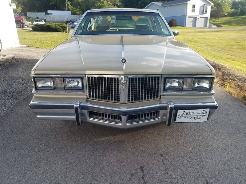 1981 Pontiac Bonneville Brougham 4dr Sedan In New Alexandria PA ...