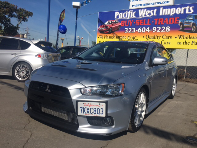 2015 Mitsubishi Lancer Evolution for sale at Pacific West Imports in Los Angeles CA