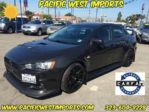 2014 Mitsubishi Lancer Evolution for sale at Pacific West Imports in Los Angeles CA