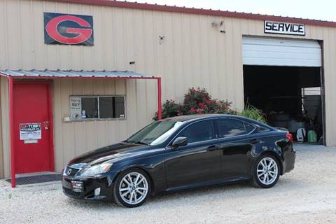 2008 Lexus IS 350 for sale at Gtownautos.com in Gainesville TX