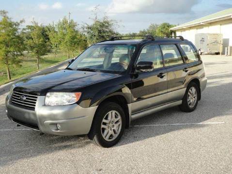 2007 Subaru Forester for sale at Navigli USA Inc in Fort Myers FL