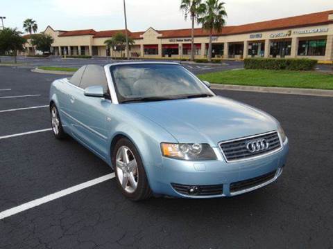 2004 Audi A4 for sale at Navigli USA Inc in Fort Myers FL