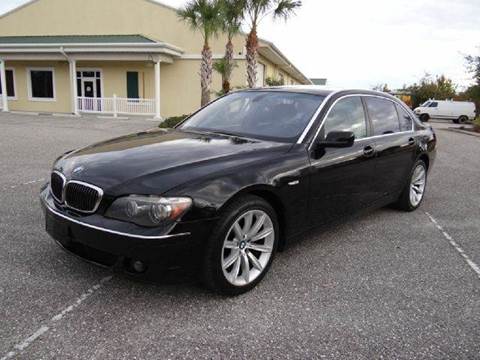 2008 BMW 7 Series for sale at Navigli USA Inc in Fort Myers FL