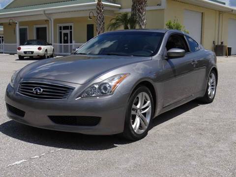 2009 Infiniti G37 Coupe for sale at Navigli USA Inc in Fort Myers FL