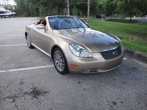 2002 Lexus SC 430 for sale at Navigli USA Inc in Fort Myers FL