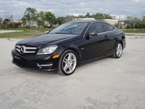 2012 Mercedes-Benz C-Class for sale at Navigli USA Inc in Fort Myers FL