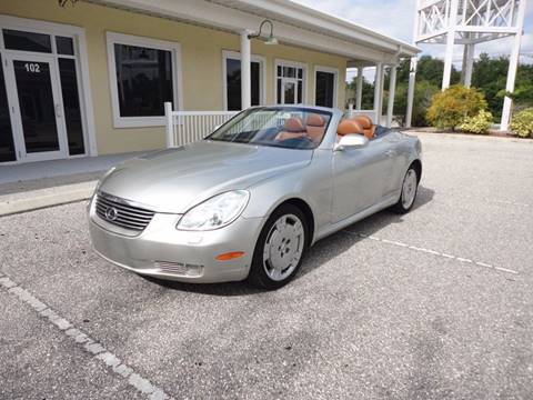 2002 Lexus SC 430 for sale at Navigli USA Inc in Fort Myers FL