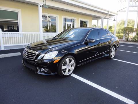 2010 Mercedes-Benz E-Class for sale at Navigli USA Inc in Fort Myers FL