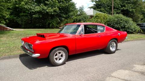 1968 Plymouth Barracuda for sale at Massirio Enterprises in Middletown CT