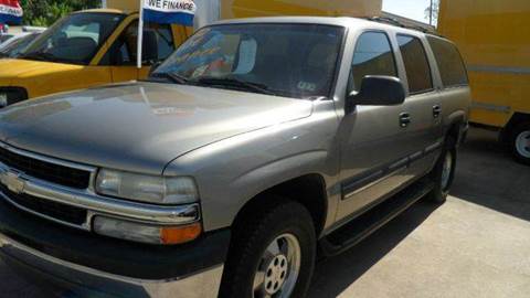 2002 Chevrolet Suburban for sale at Peek Motor Company in Houston TX