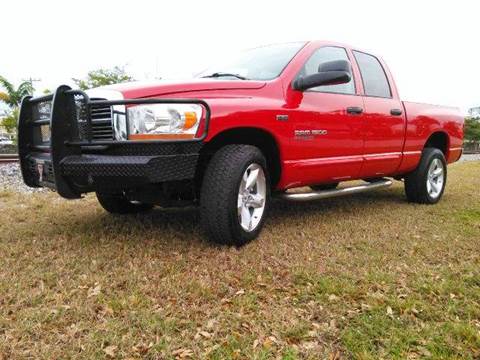 2006 Dodge Ram Pickup 1500 for sale at AUTO BENZ USA in Fort Lauderdale FL