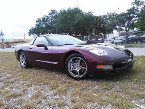 2002 Chevrolet Corvette for sale at AUTO BENZ USA in Fort Lauderdale FL