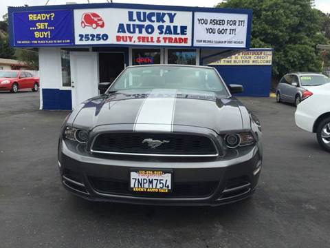 2013 Ford Mustang for sale at Lucky Auto Sale in Hayward CA