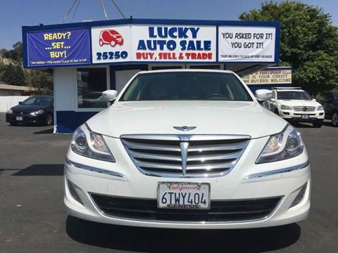 2012 Hyundai Genesis for sale at Lucky Auto Sale in Hayward CA