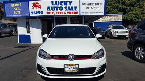 2015 Volkswagen Golf GTI for sale at Lucky Auto Sale in Hayward CA