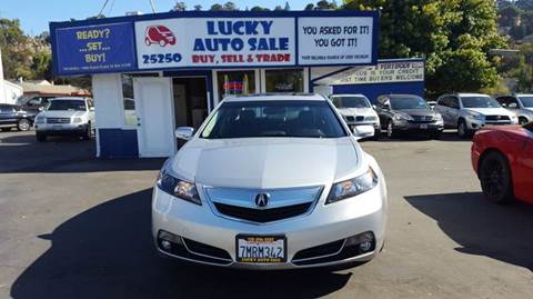 2012 Acura TL for sale at Lucky Auto Sale in Hayward CA