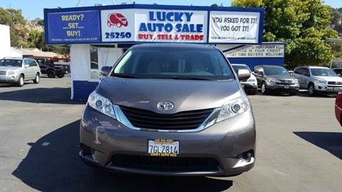 2013 Toyota Sienna for sale at Lucky Auto Sale in Hayward CA