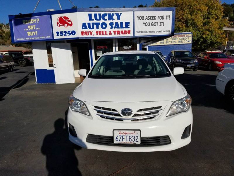 2013 Toyota Corolla for sale at Lucky Auto Sale in Hayward CA