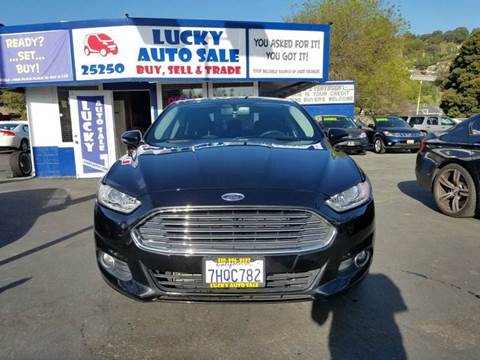 2013 Ford Fusion for sale at Lucky Auto Sale in Hayward CA