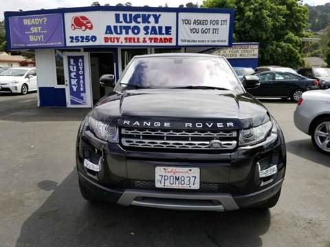 2013 Land Rover Range Rover Evoque for sale at Lucky Auto Sale in Hayward CA
