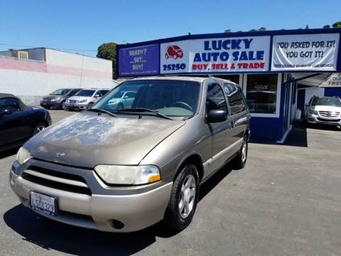 2001 Nissan Quest for sale at Lucky Auto Sale in Hayward CA