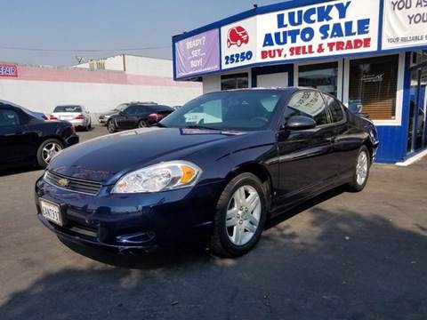 2007 Chevrolet Monte Carlo for sale at Lucky Auto Sale in Hayward CA