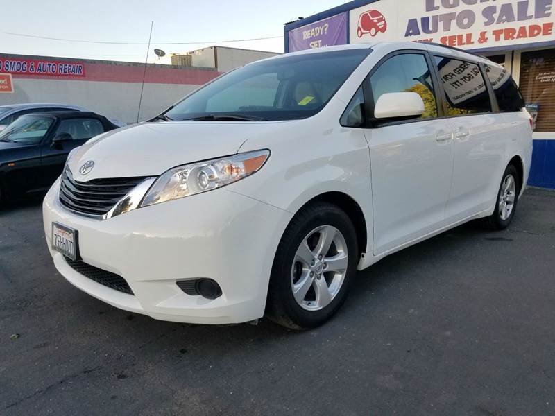 2014 Toyota Sienna for sale at Lucky Auto Sale in Hayward CA