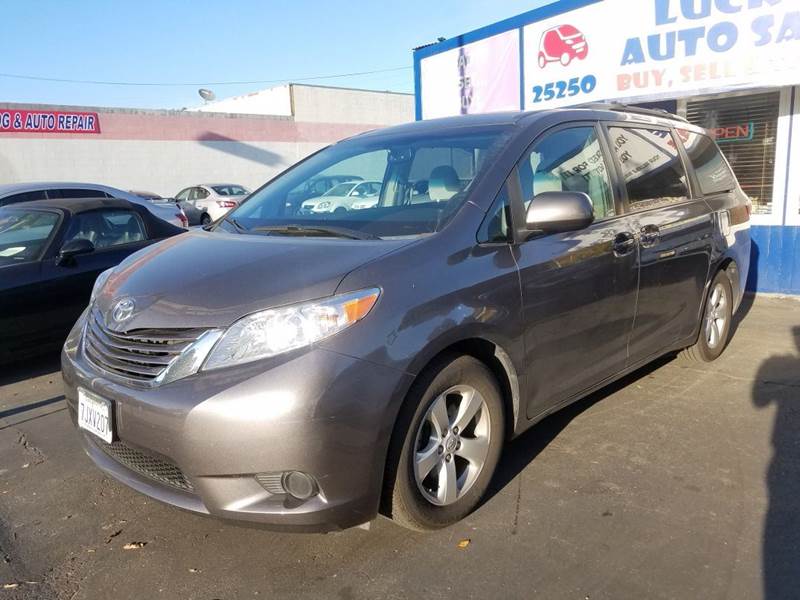 2015 Toyota Sienna for sale at Lucky Auto Sale in Hayward CA