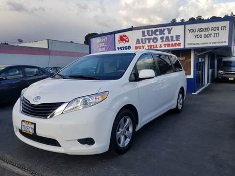 2014 Toyota Sienna for sale at Lucky Auto Sale in Hayward CA