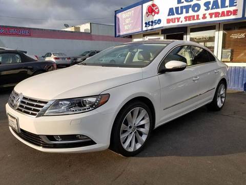 2013 Volkswagen CC for sale at Lucky Auto Sale in Hayward CA