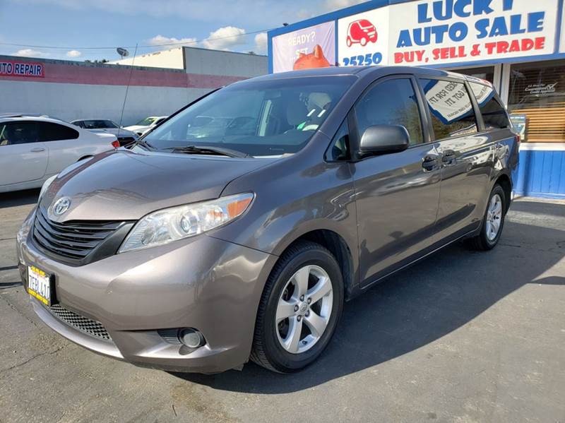 2012 Toyota Sienna for sale at Lucky Auto Sale in Hayward CA