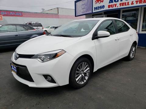 2015 Toyota Corolla for sale at Lucky Auto Sale in Hayward CA