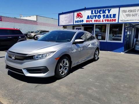 2016 Honda Civic for sale at Lucky Auto Sale in Hayward CA