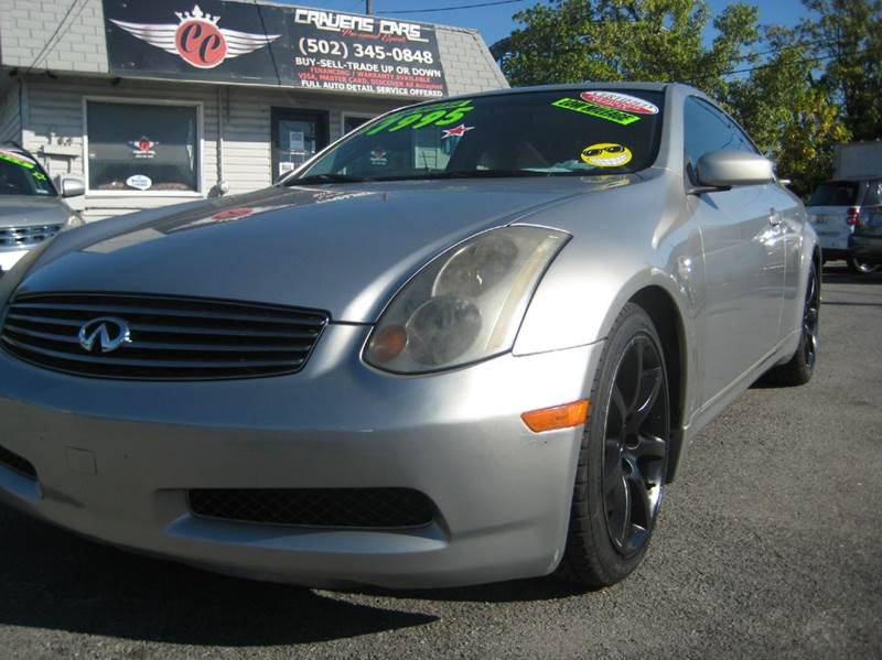 2004 Infiniti G35 for sale at Craven Cars in Louisville KY