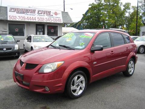 2004 Pontiac Vibe for sale at Craven Cars in Louisville KY