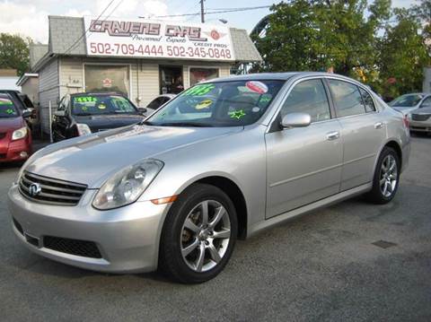 2005 Infiniti G35 for sale at Craven Cars in Louisville KY