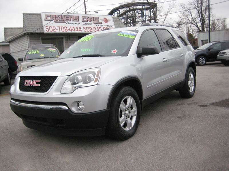 2010 GMC Acadia for sale at Craven Cars in Louisville KY