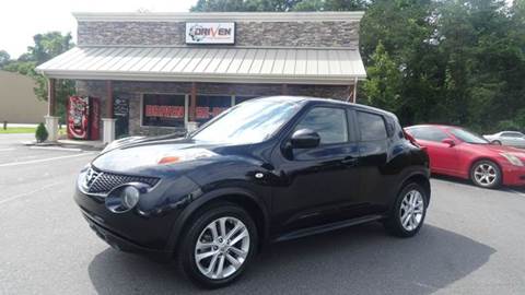 2011 Nissan JUKE for sale at Driven Pre-Owned in Lenoir NC