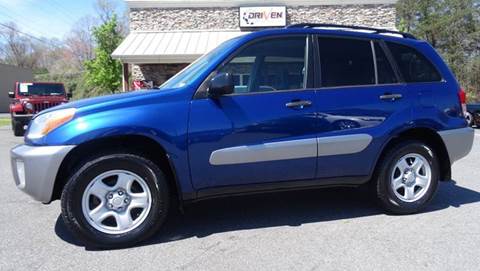 2002 Toyota RAV4 for sale at Driven Pre-Owned in Lenoir NC
