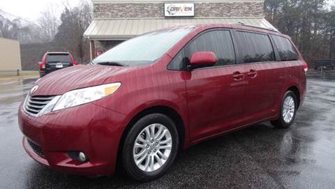 2012 Toyota Sienna for sale at Driven Pre-Owned in Lenoir NC