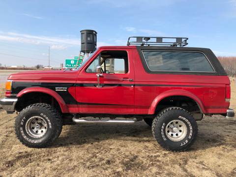 1989 Ford Bronco for sale at Sambuys, LLC in Randolph WI