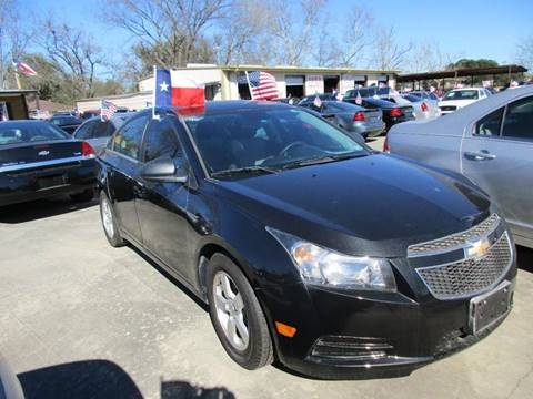 2014 Chevrolet Cruze for sale at Sam's Auto Sales in Houston TX