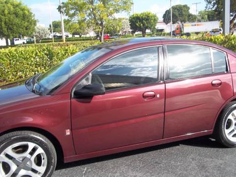 2003 Saturn Ion 3 4dr Sedan In Boynton Beach Fl Love S Auto Group