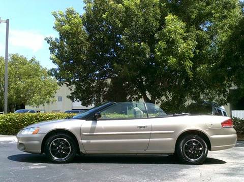 2002 Chrysler Sebring for sale at Love's Auto Group in Boynton Beach FL