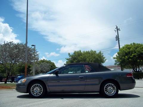 2005 Chrysler Sebring for sale at Love's Auto Group in Boynton Beach FL